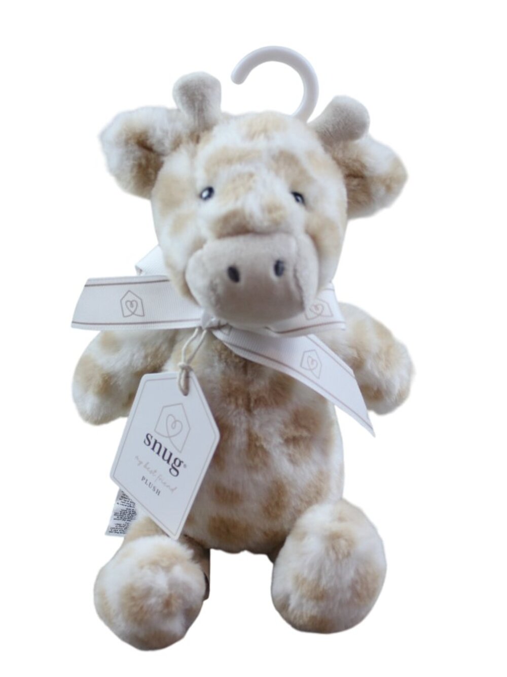 Snug Giraffe Plush Infant Toddler Stuffed Animal Toy 12" Soft Lovey Ivory NWT